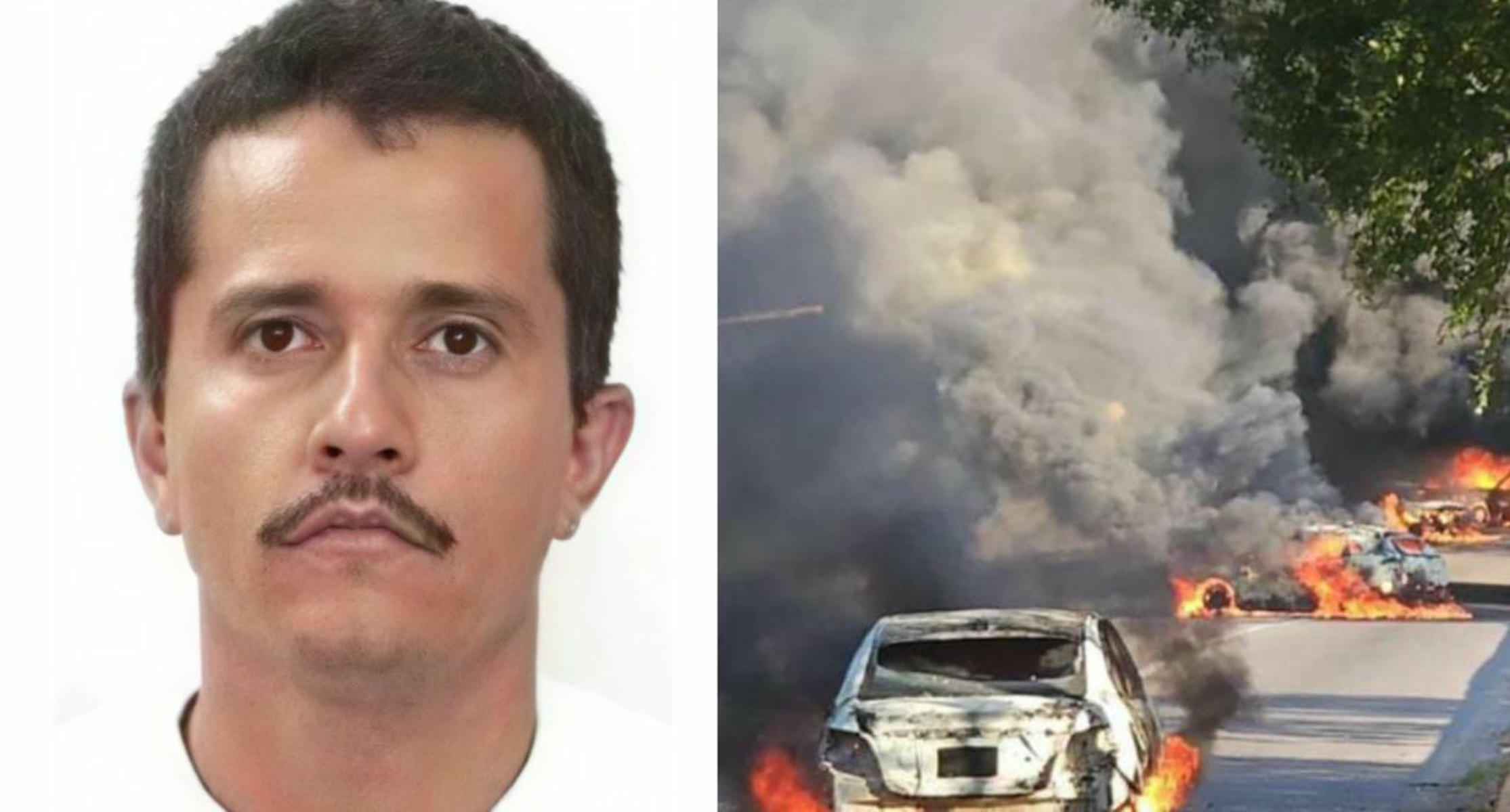 Graves incidentes en México tras caer abatido 'El Mencho', a la izquierda de la imagen. Graves incidentes en México tras caer abatido 'El Mencho', a la izquierda de la imagen.