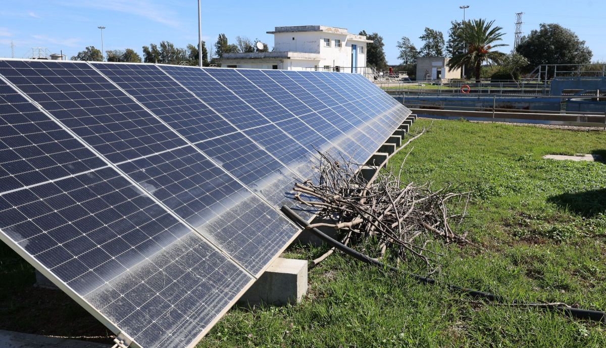 Depuradora El Portal destrozos temporal. 22