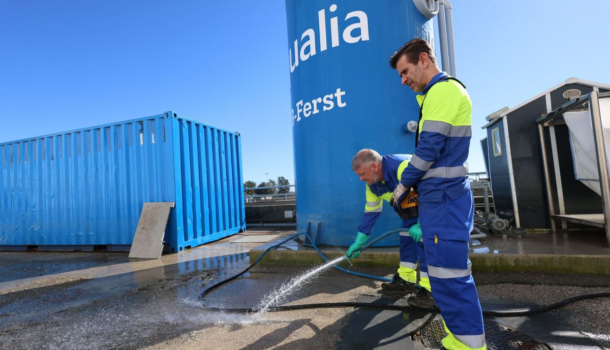 Depuradora El Portal destrozos temporal. 04