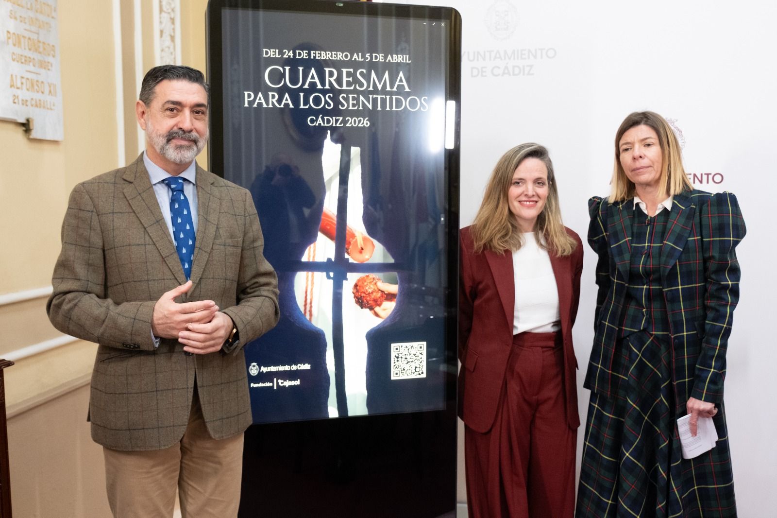 Presentación del programa y cartel de la 'Cuaresma para los sentidos'.