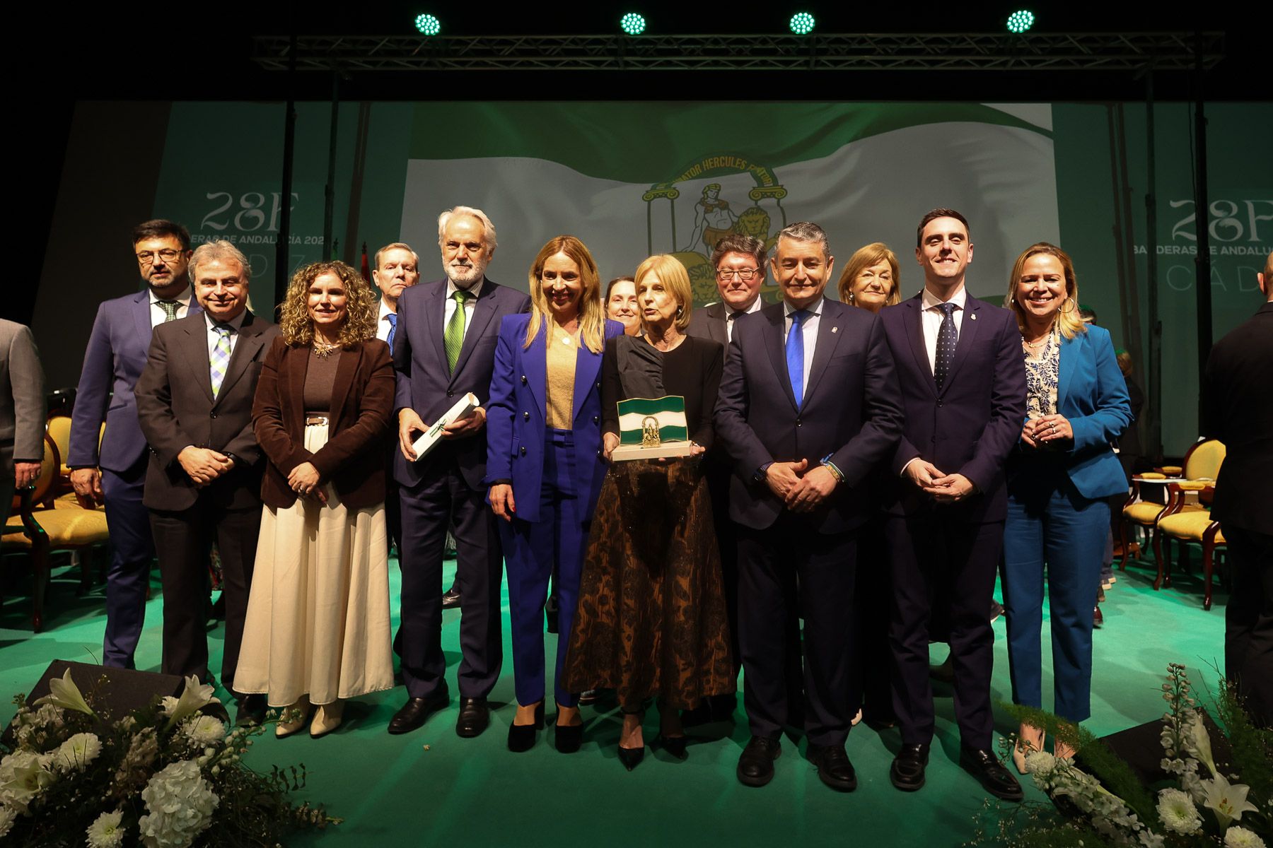 Gala de Entrega de Banderas de la Provincia de Cádiz en los Museos de la Atalaya de Jerez.