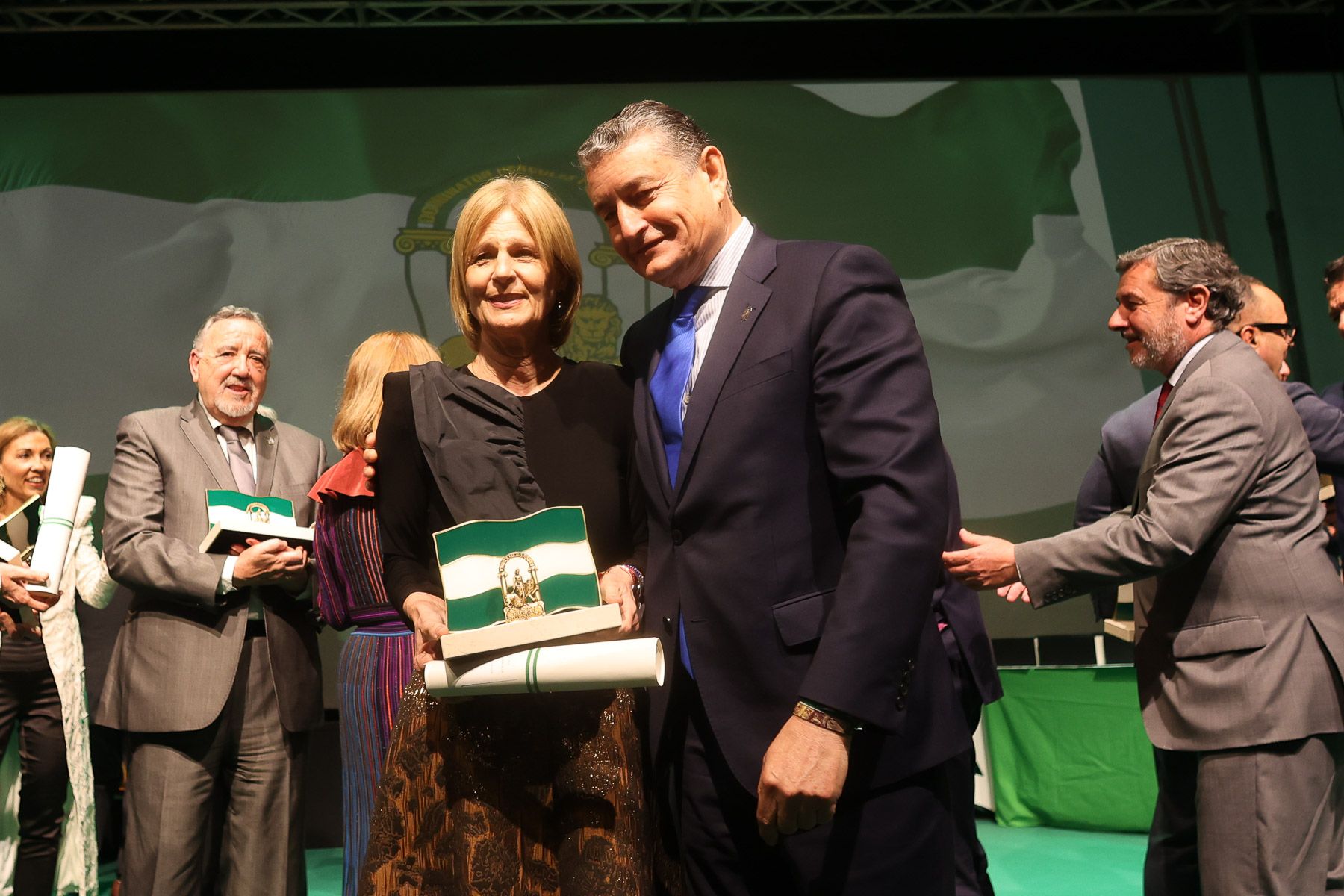 Gala de Entrega de Banderas de la Provincia de Cádiz en los Museos de la Atalaya de Jerez.