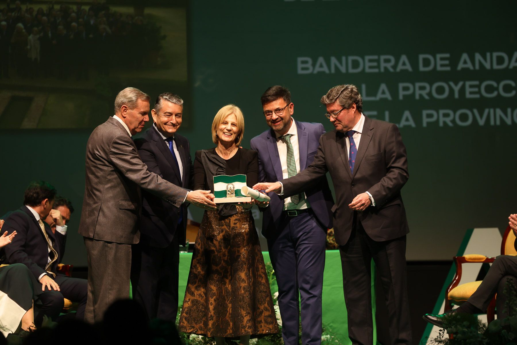 Gala de Entrega de Banderas de la Provincia de Cádiz en los Museos de la Atalaya de Jerez.
