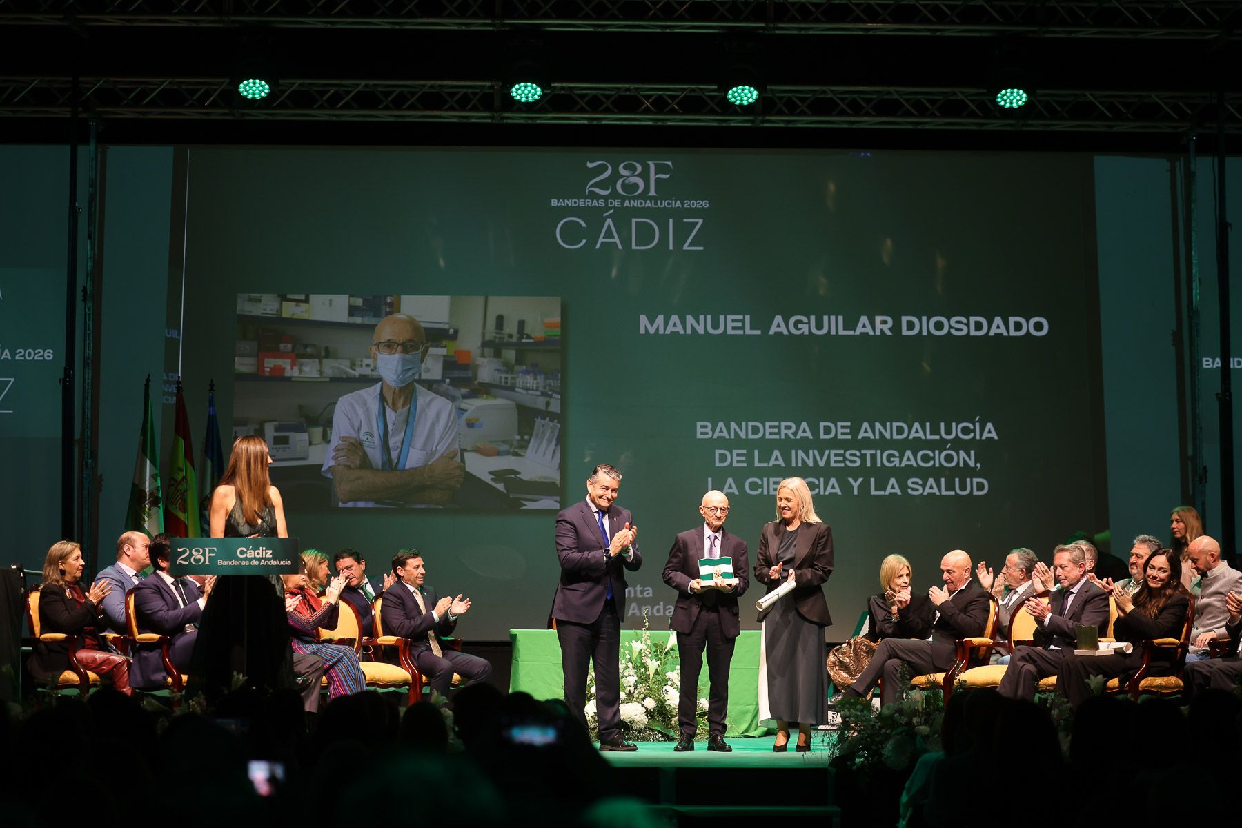 Gala de Entrega de Banderas de la Provincia de Cádiz en los Museos de la Atalaya de Jerez.