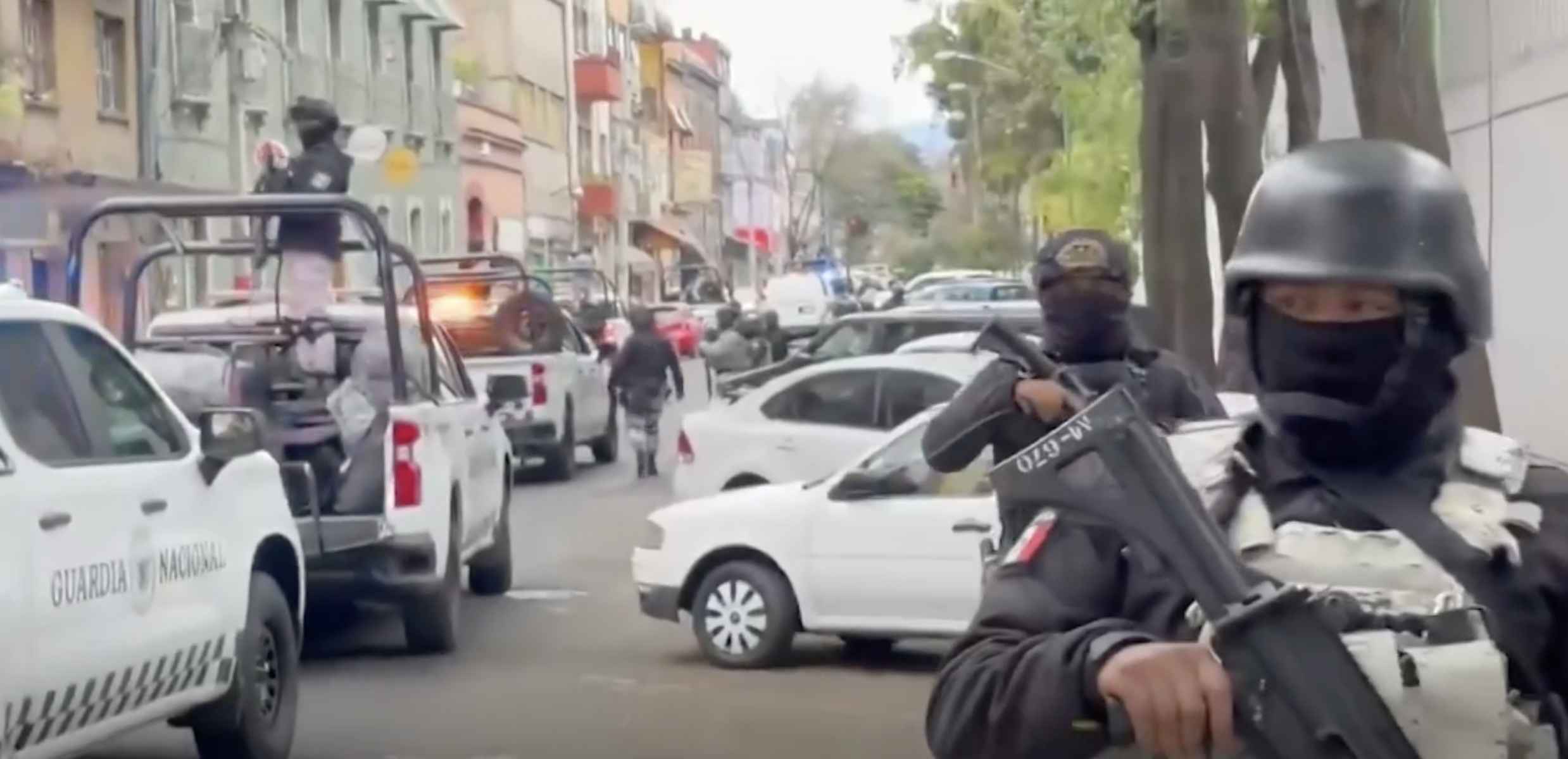 La Guardia Nacional de México ha tenido que tomar algunas zonas del país para garantizar la seguridad.