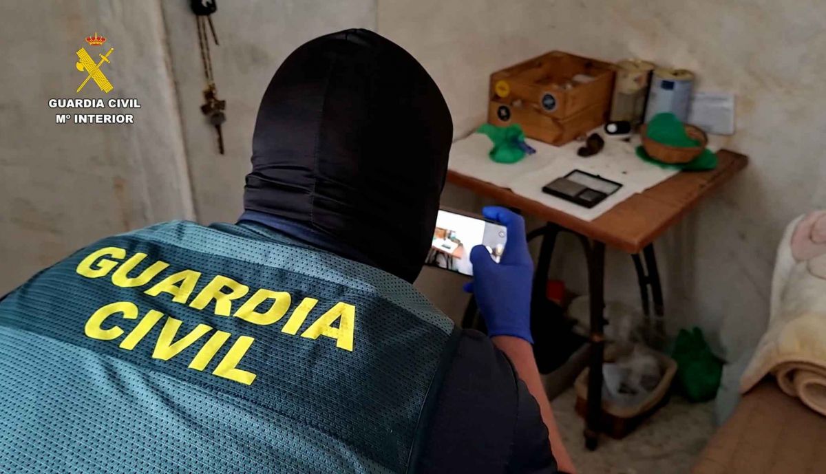 Un agente de la Guardia Civil.