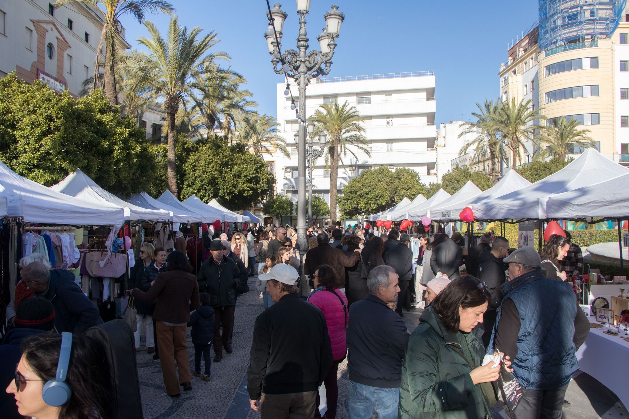 Un evento reciente organizado por Acoje en el centro de Jerez.