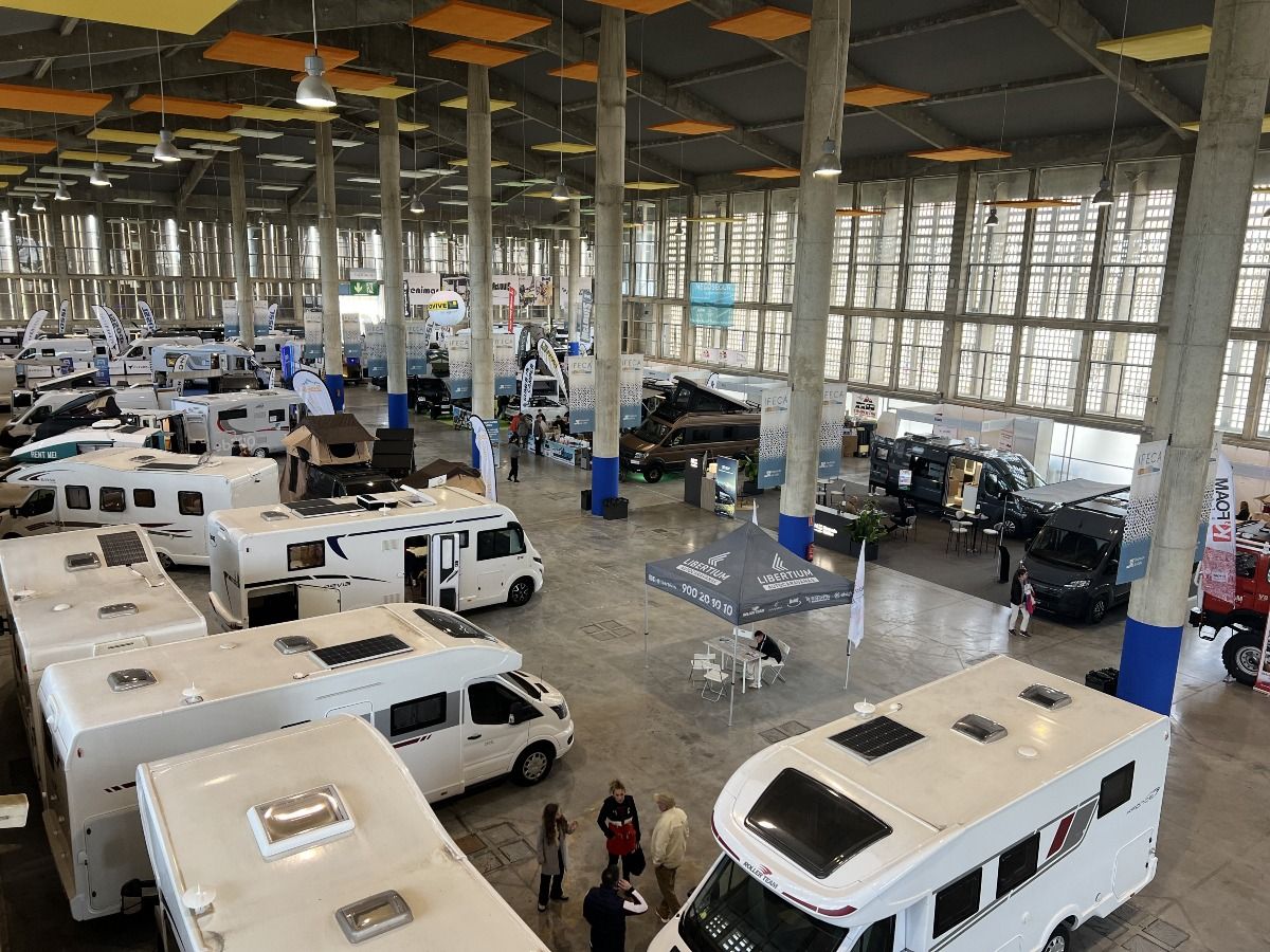 Salón andaluz de caravaning en una edición pasada. Salón andaluz de caravaning en una edición pasada.
