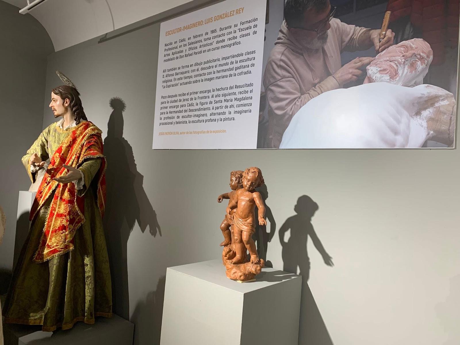 Uno de los espacios de la exposición. 