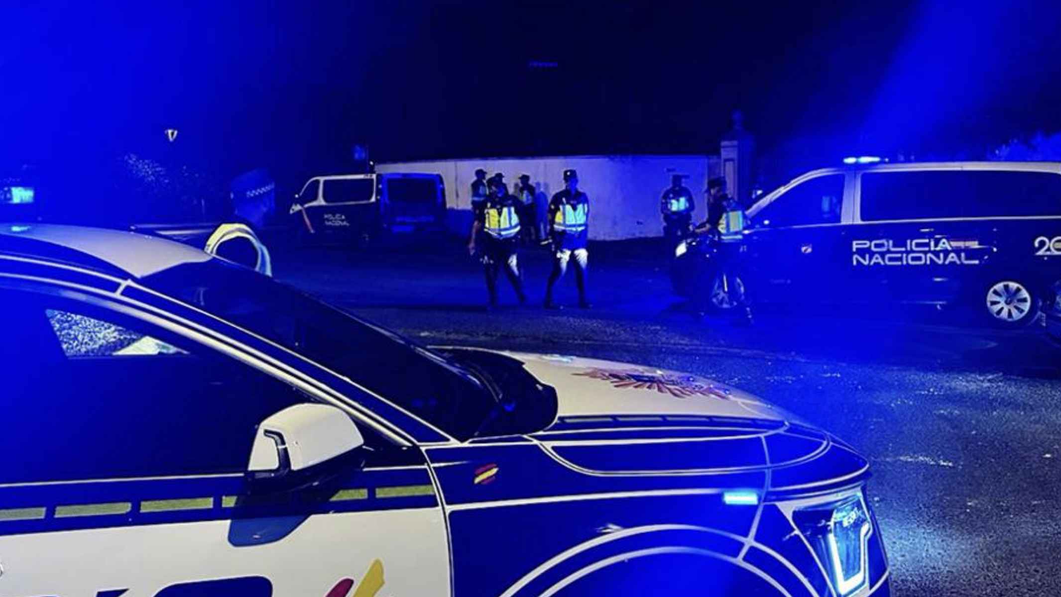 Imagen de archivo de una intervención de la Policía Nacional en El Puerto de Santa María. Imagen de archivo de una intervención de la Policía Nacional en El Puerto de Santa María.