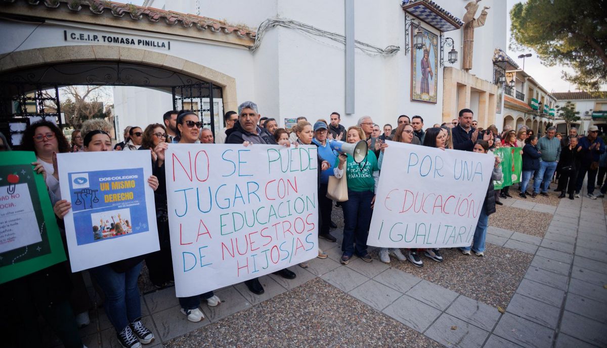 Más imágenes de la protesta.