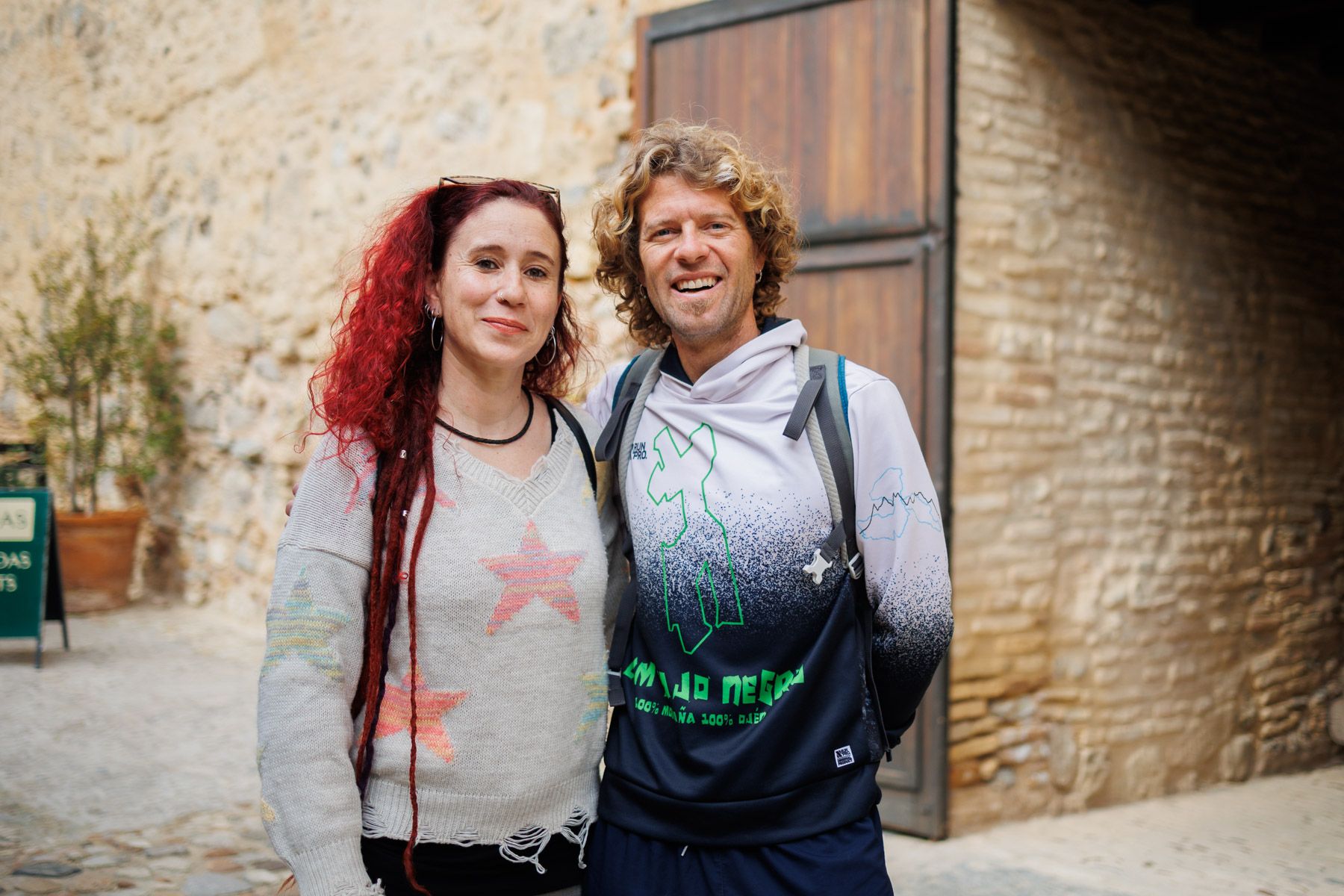 Turistas visitan el castillo de Santiago, en Sanlúcar.