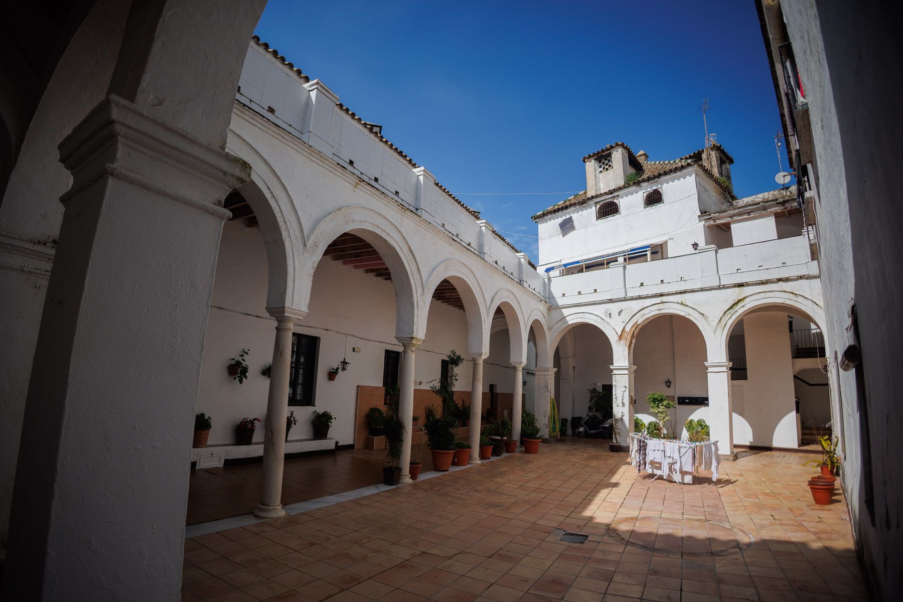 El antiguo convento de los Jesuitas de Sanlúcar.