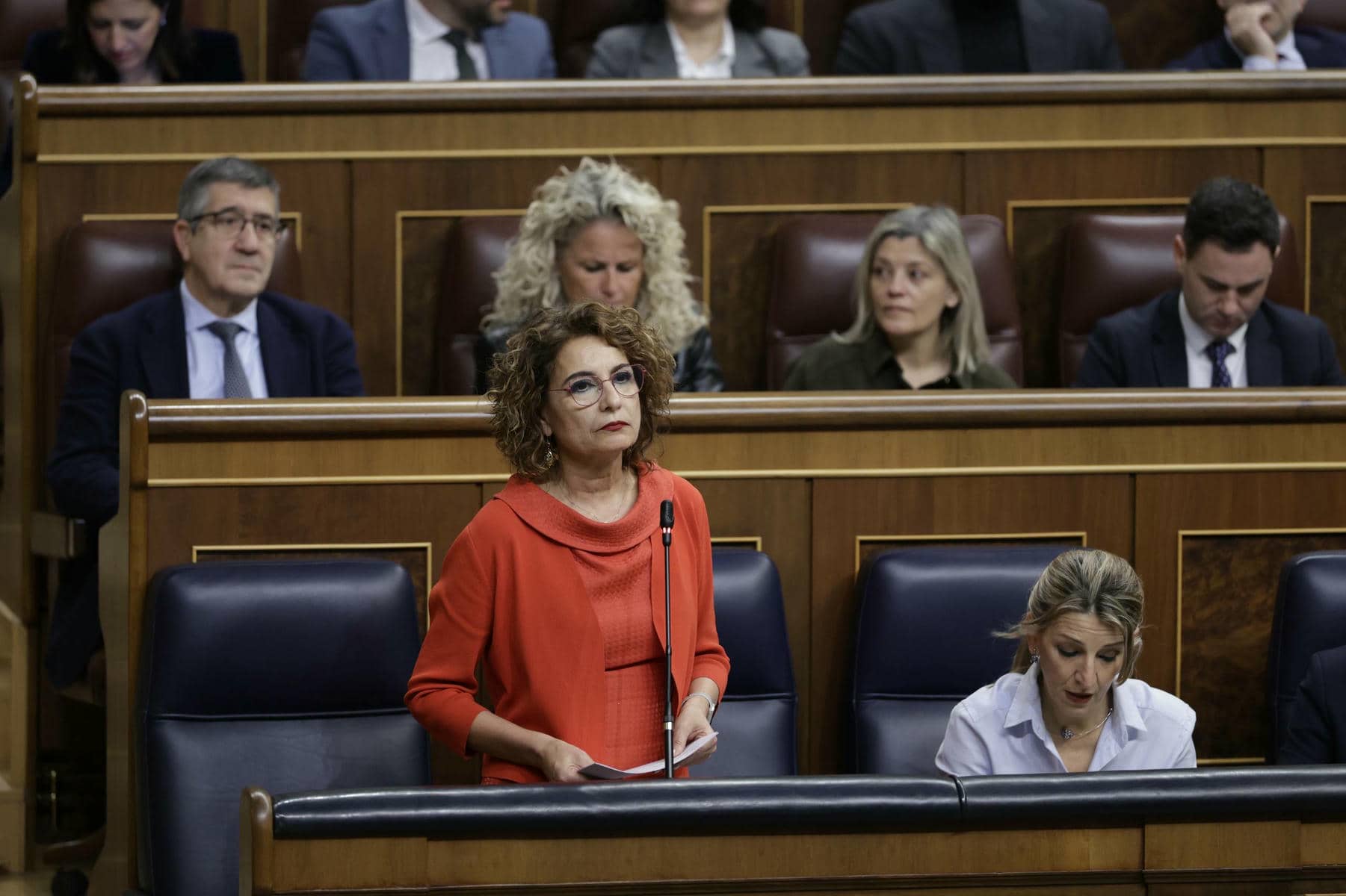 María Jesús Montero, vicepresidenta del Gobierno. María Jesús Montero, vicepresidenta del Gobierno.