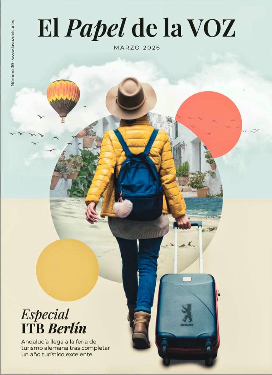 Portada de El Papel de la Voz, 30 ITB Berlín. Portada de El Papel de la Voz, 30 ITB Berlín.