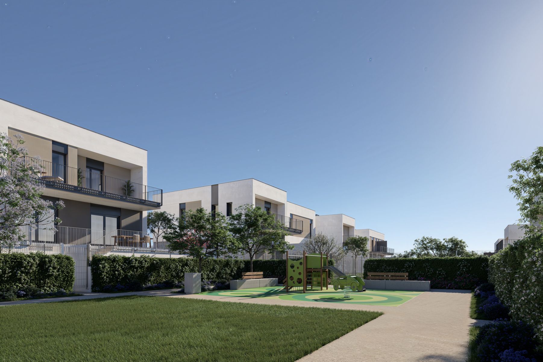 Unifamiliares Aedas entrenucleos 1