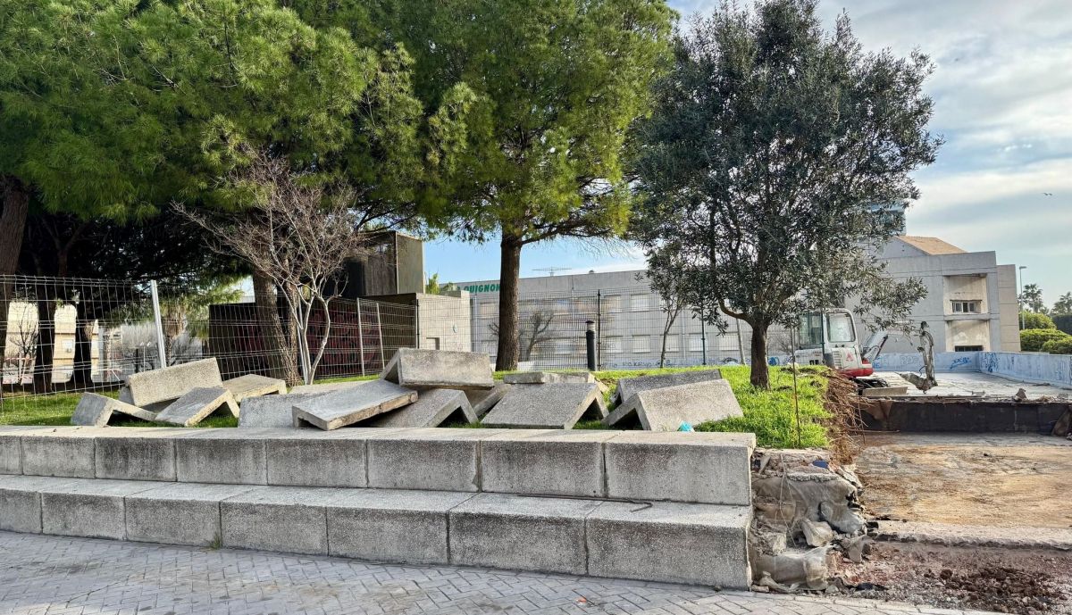 La zona se transformará en la plaza.