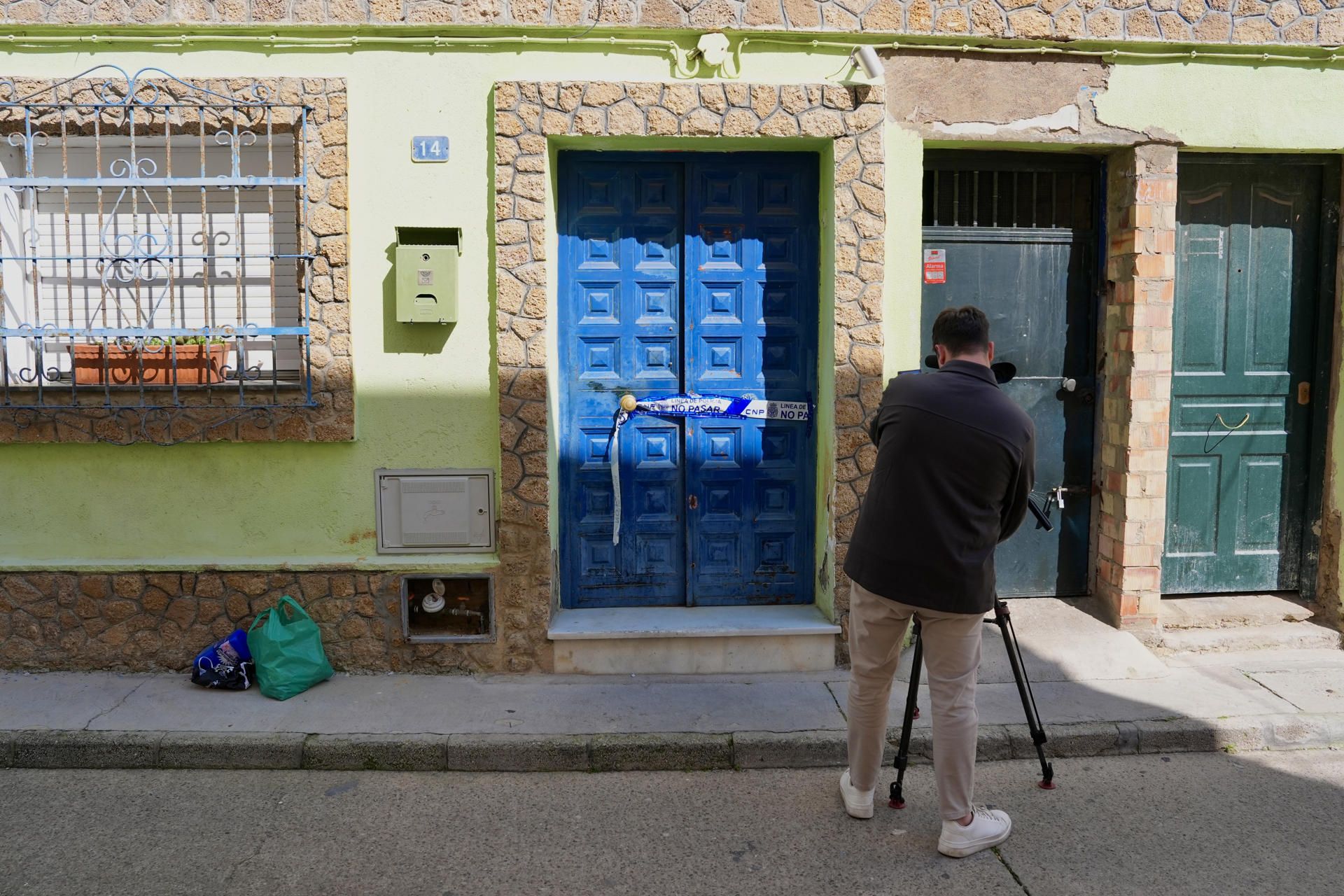 La vivienda de El Puerto donde fue encontrada la víctima. La vivienda de El Puerto donde fue encontrada la víctima.