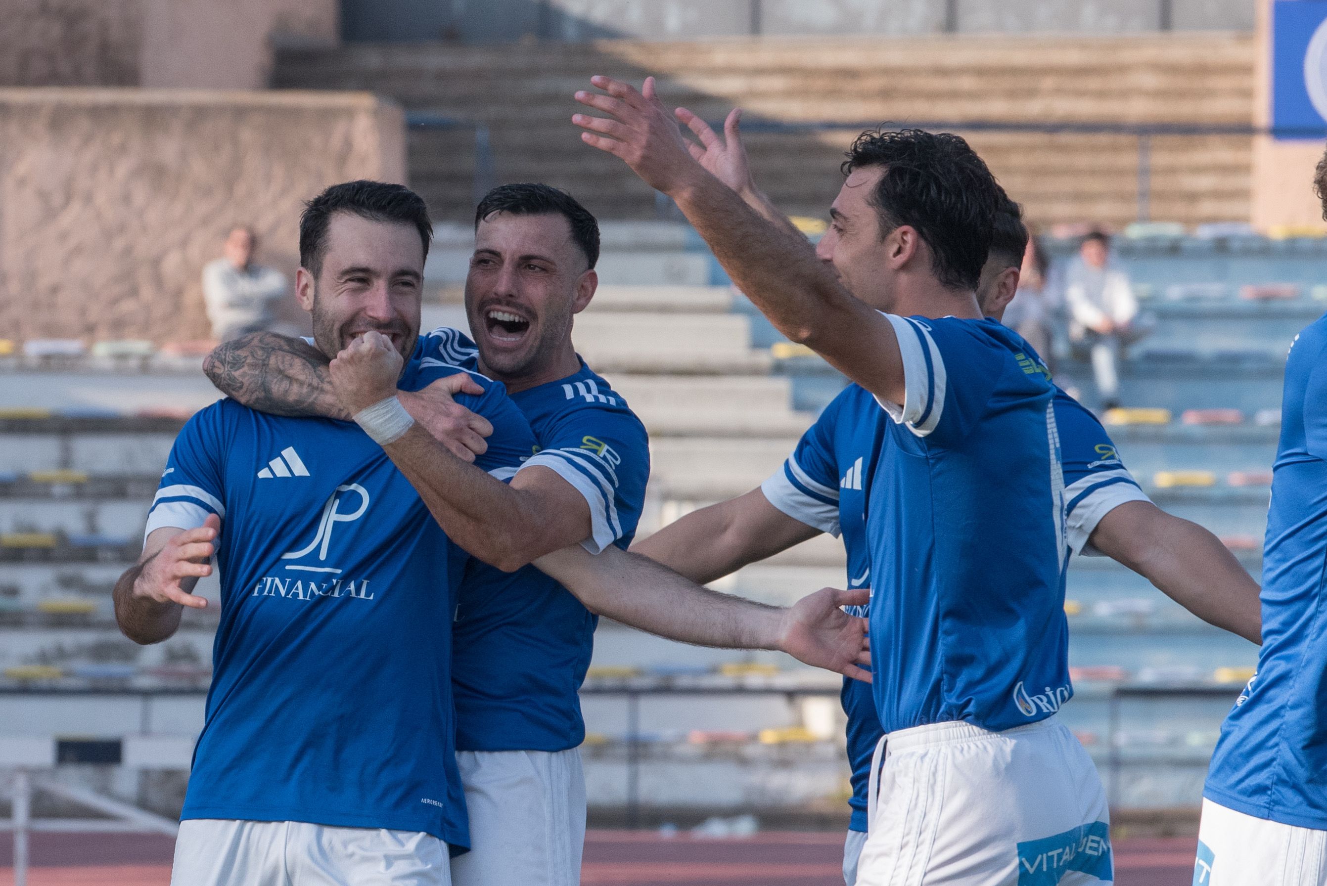 El gol con el que ha ascendido el CD San Fernando.