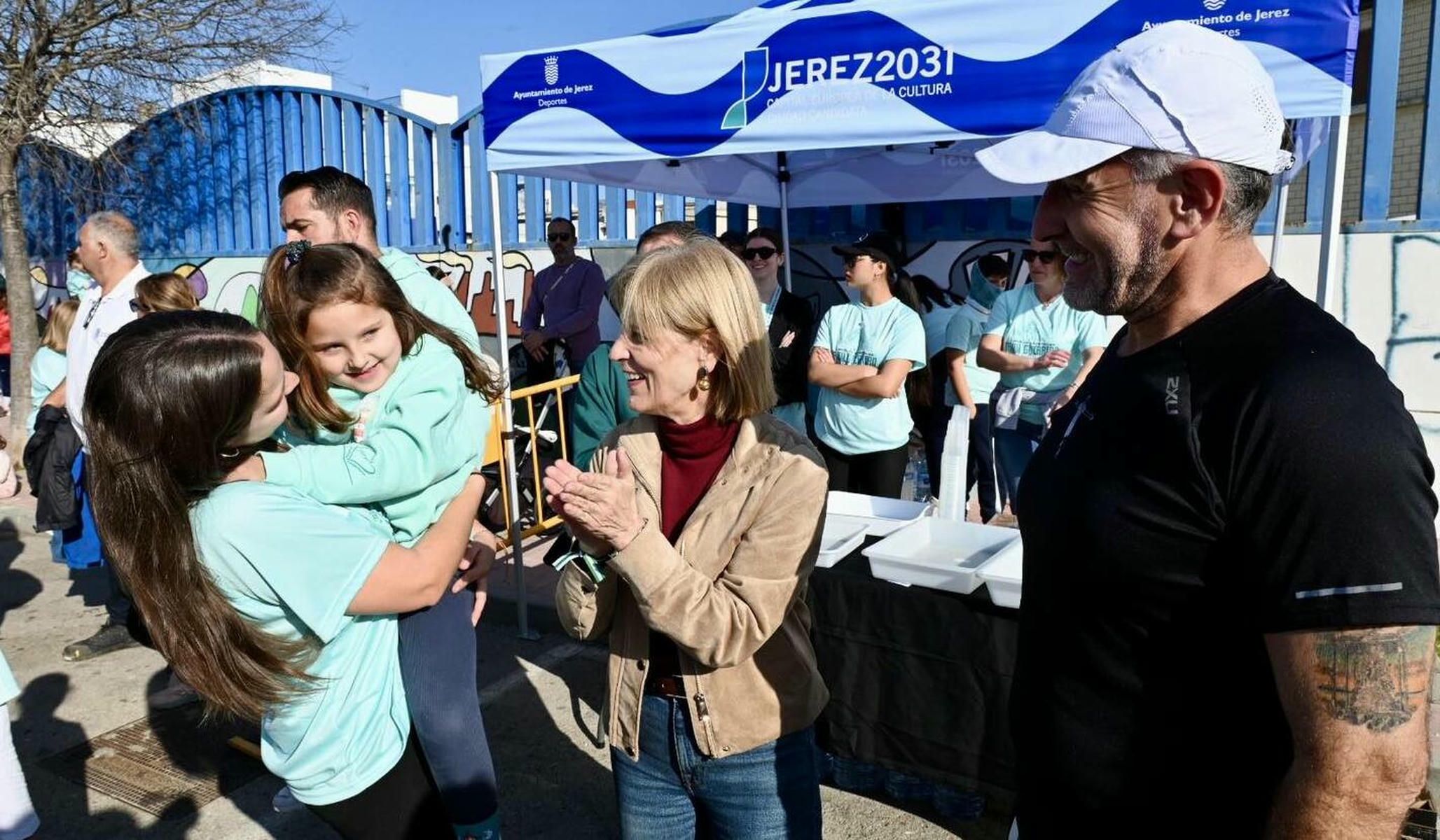 Valentina, la pequeña gran protagonista de esta primera edición solidaria