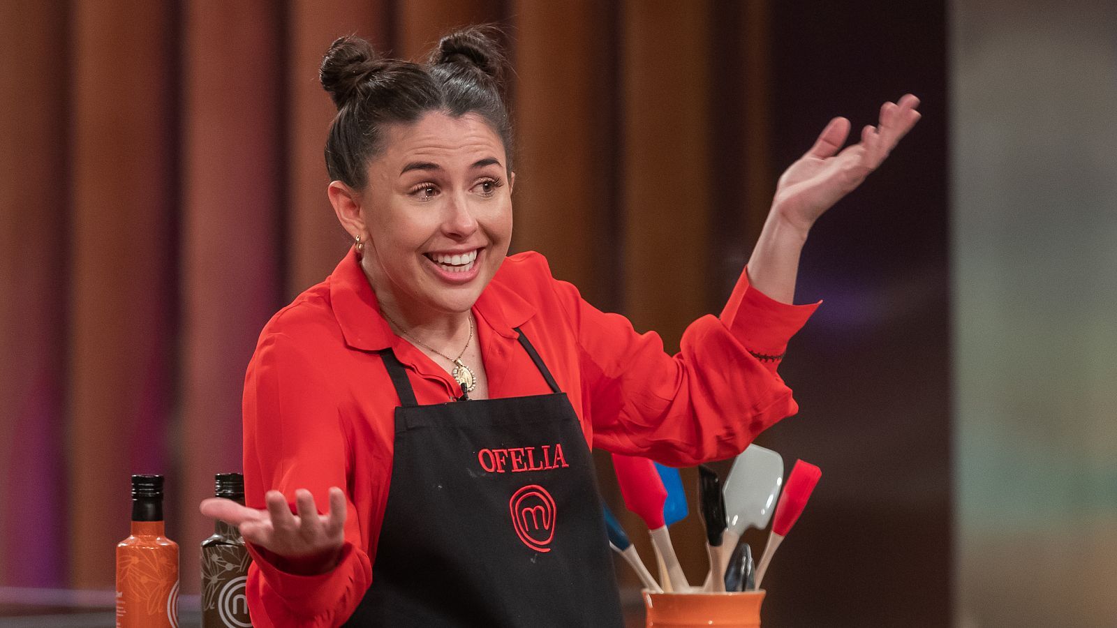 Ofelia en su etapa en Masterchef. Ofelia en su etapa en Masterchef.