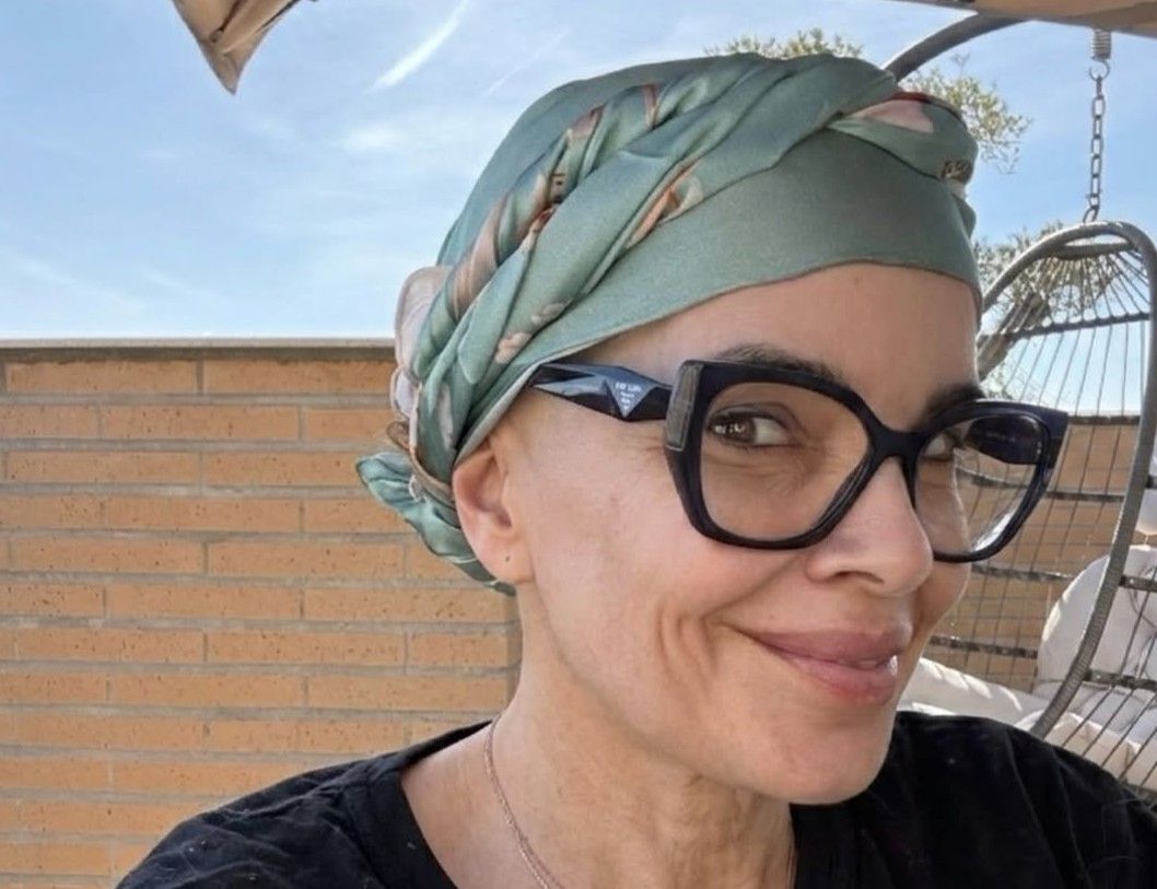 Carme Chaparro en la foto en Instagram.