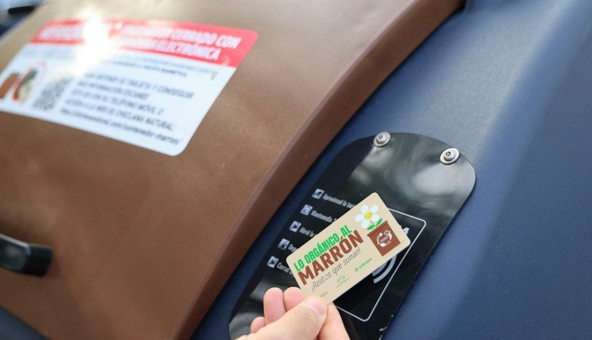 Así funcionará el contenedor marrón. 