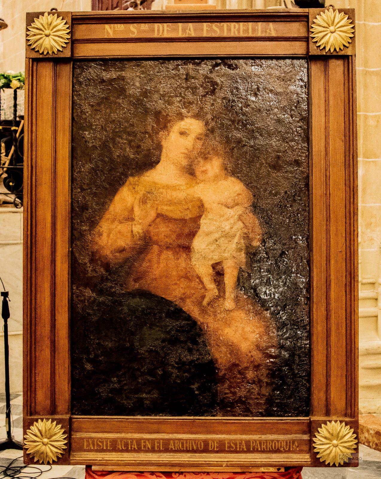 El cuadro una vez restaurado. 