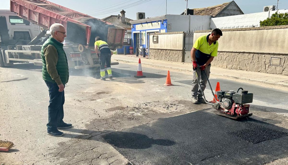 Actuaciones de mejora del estado de las vías públicas.