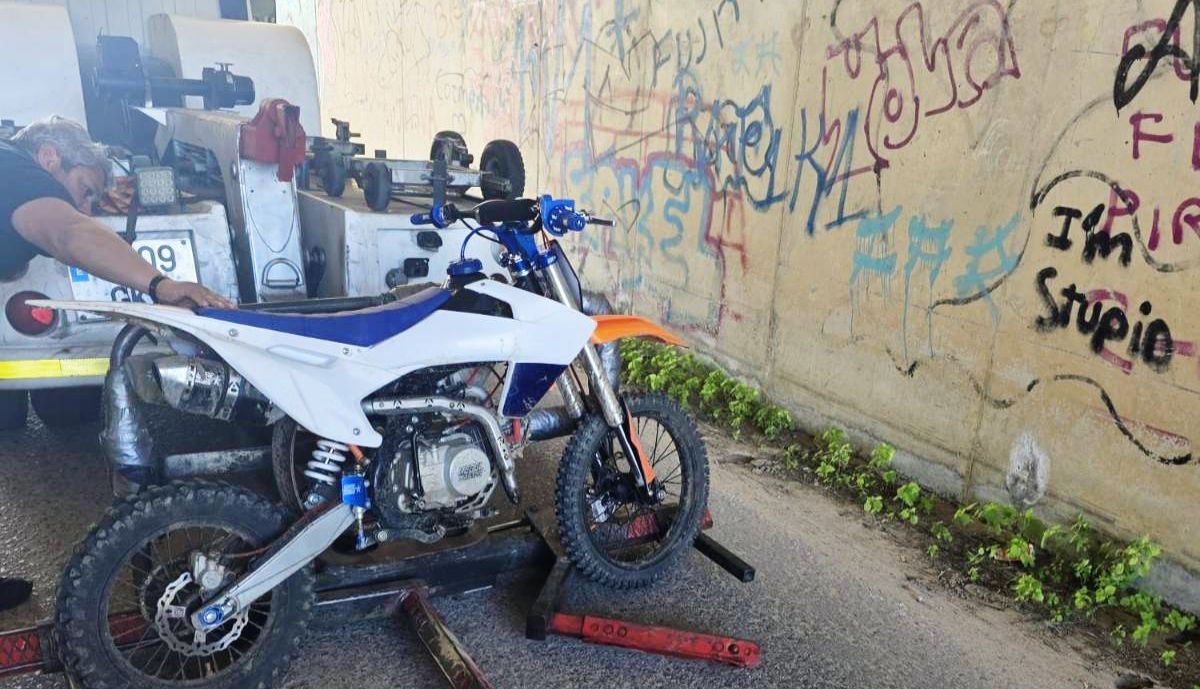 Inmovilización de motocicletas.