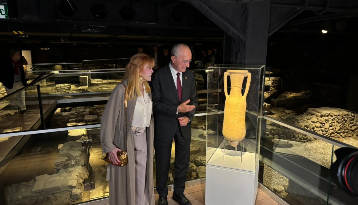 baronesa thyssen y francisco de la torre malaga