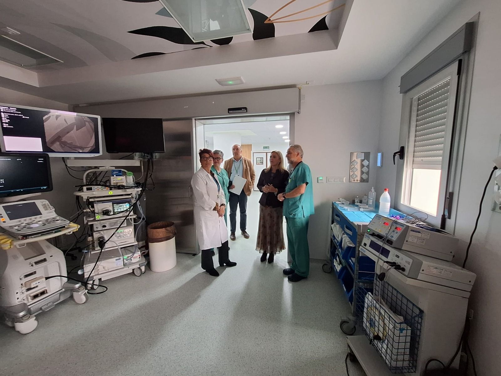 Las instalaciones de Radioterapia, en el Hospital de Jerez.