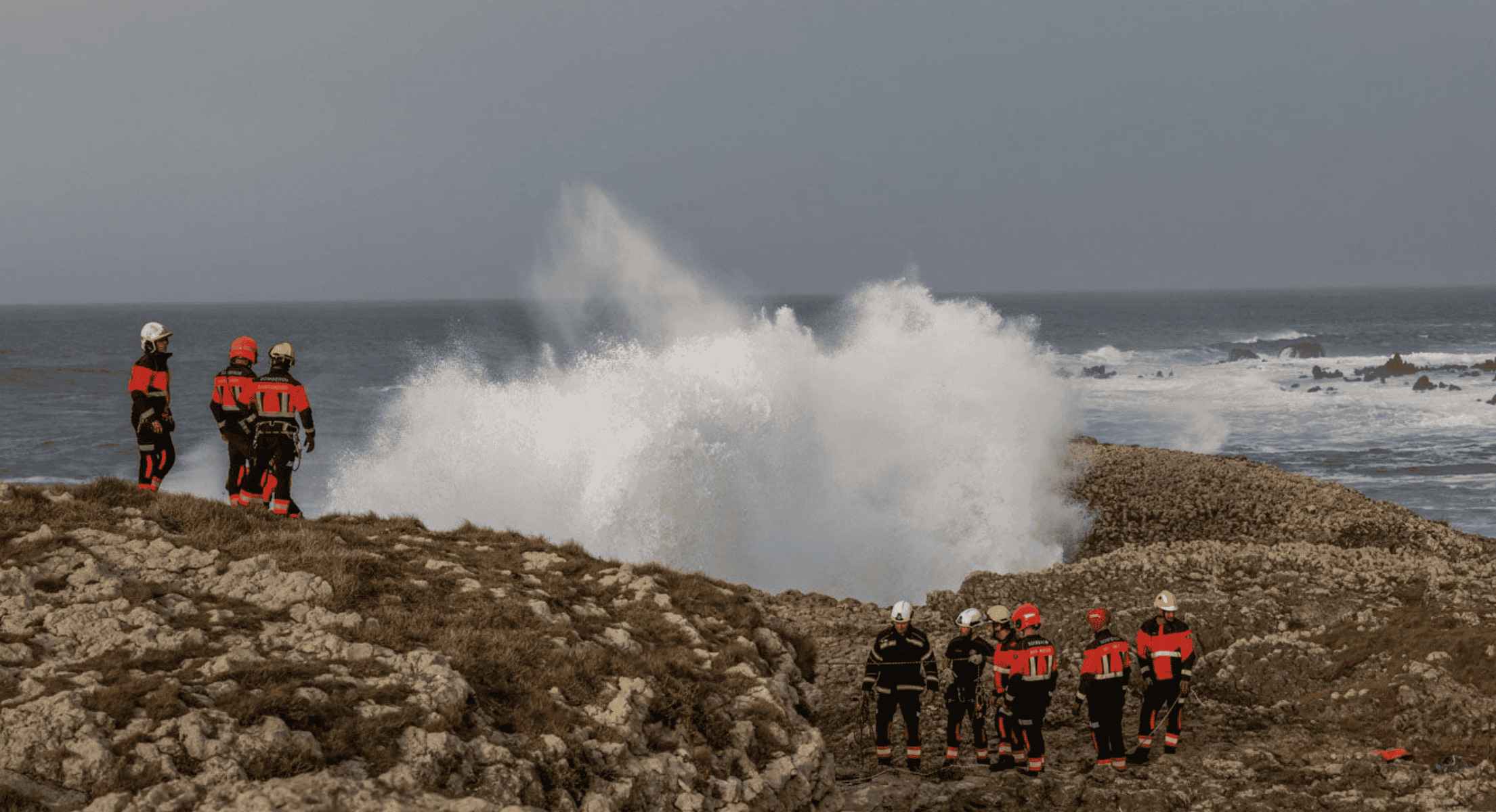 Equipos de rescate desplazados hasta la zona.