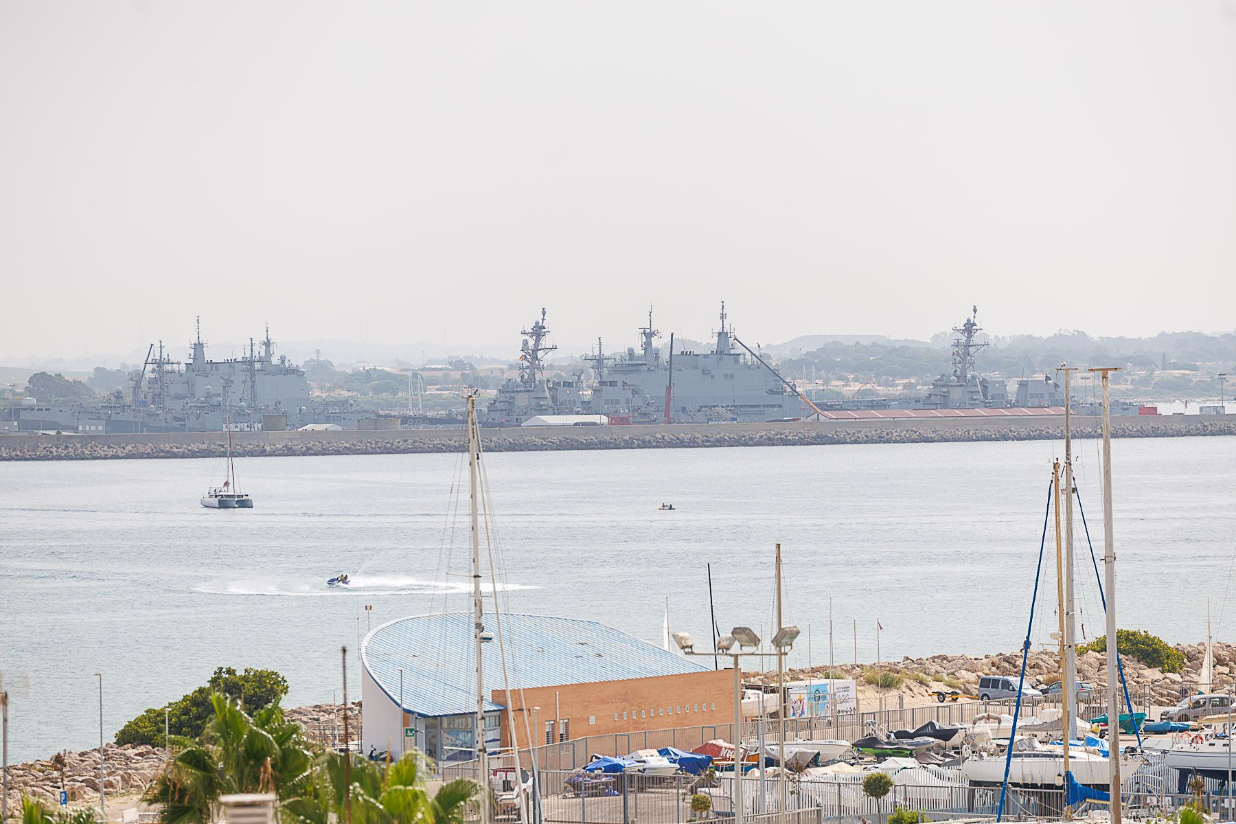 La base militar de Rota.
