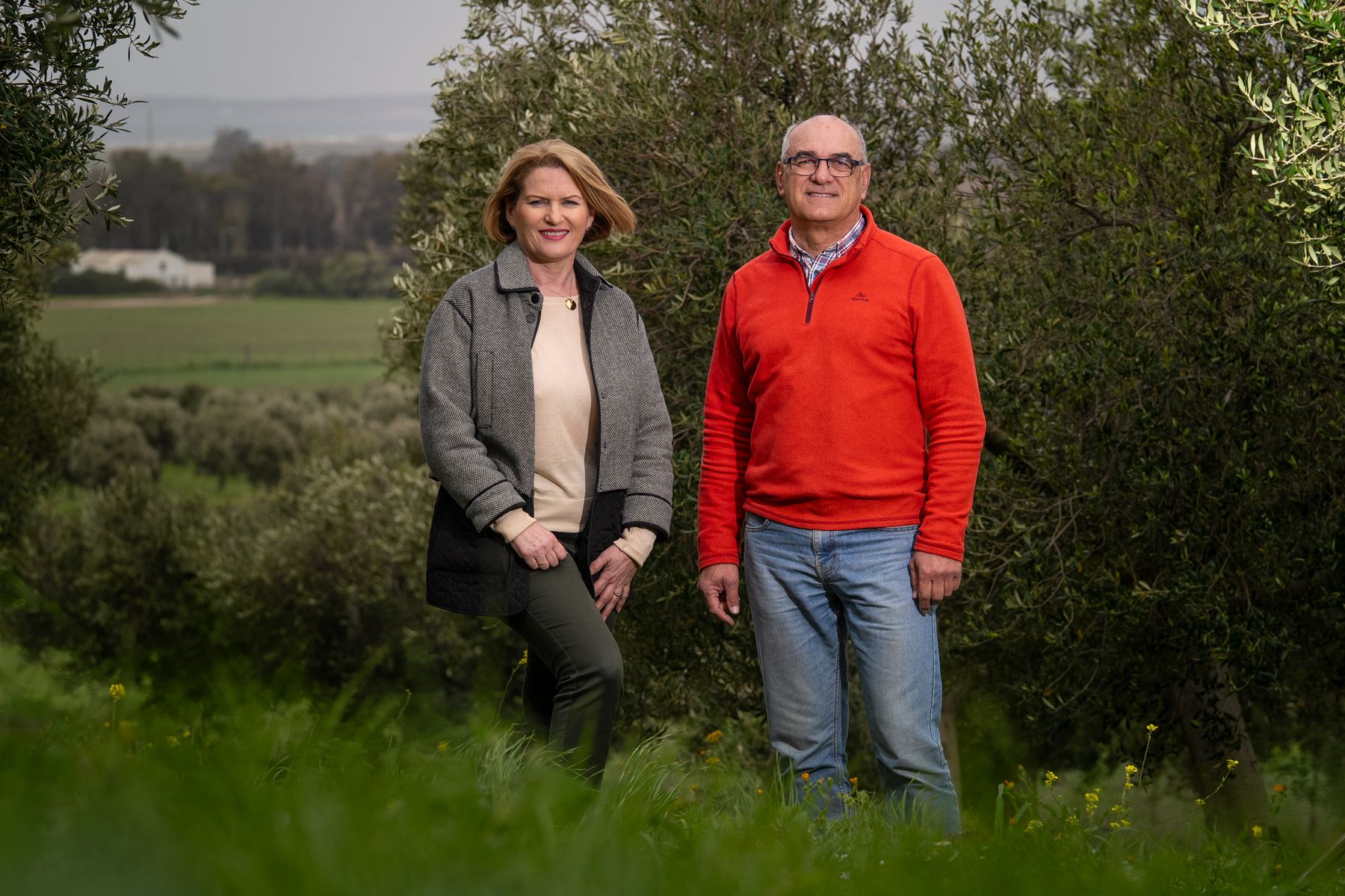 Lola Caro y Antonio Brenes, al frente de Mare Oleum, proyecto de almazara y centro de interpretación en Vejer. 