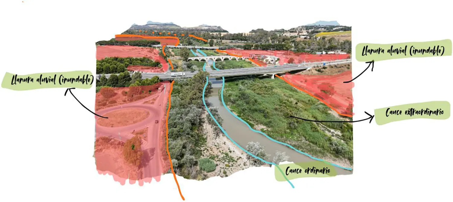 Cómo se manifiestan el peligro y la peligrosidad en la cuenca del Guadalete.