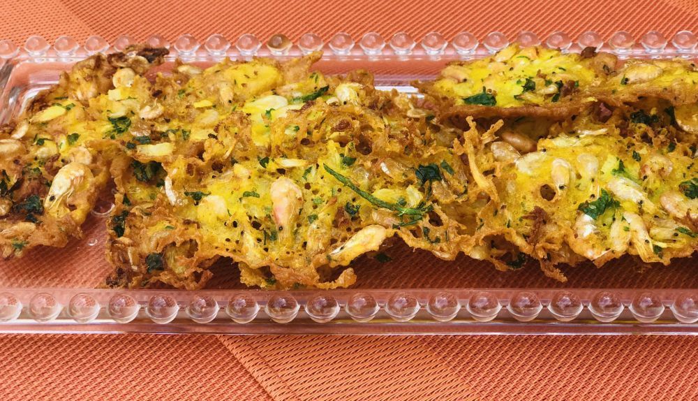 tortillitas camarones 