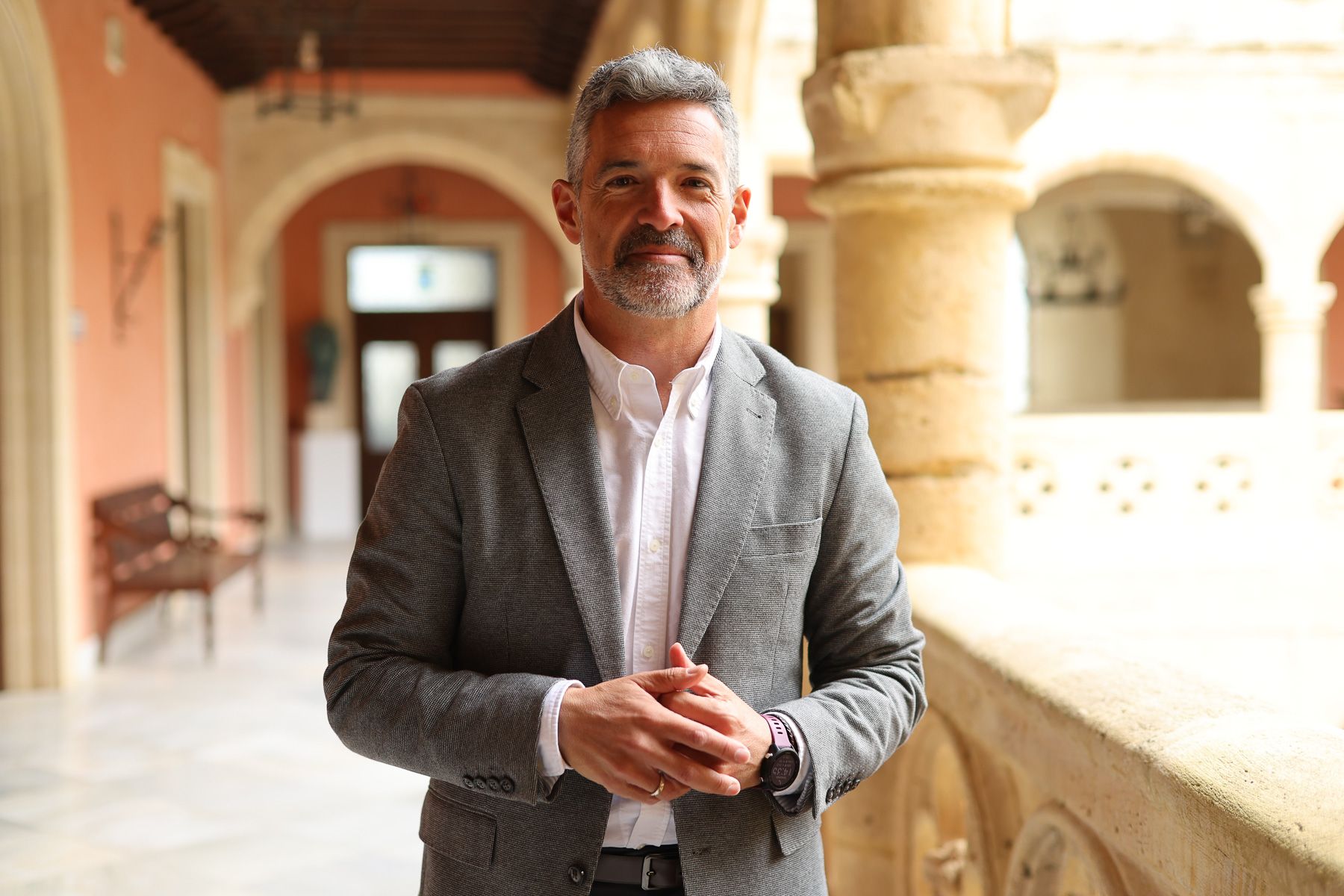 El alcalde de Rota, Javier Ruiz Arana, en una entrevista para lavozdelsur.es sobre la base de Rota.