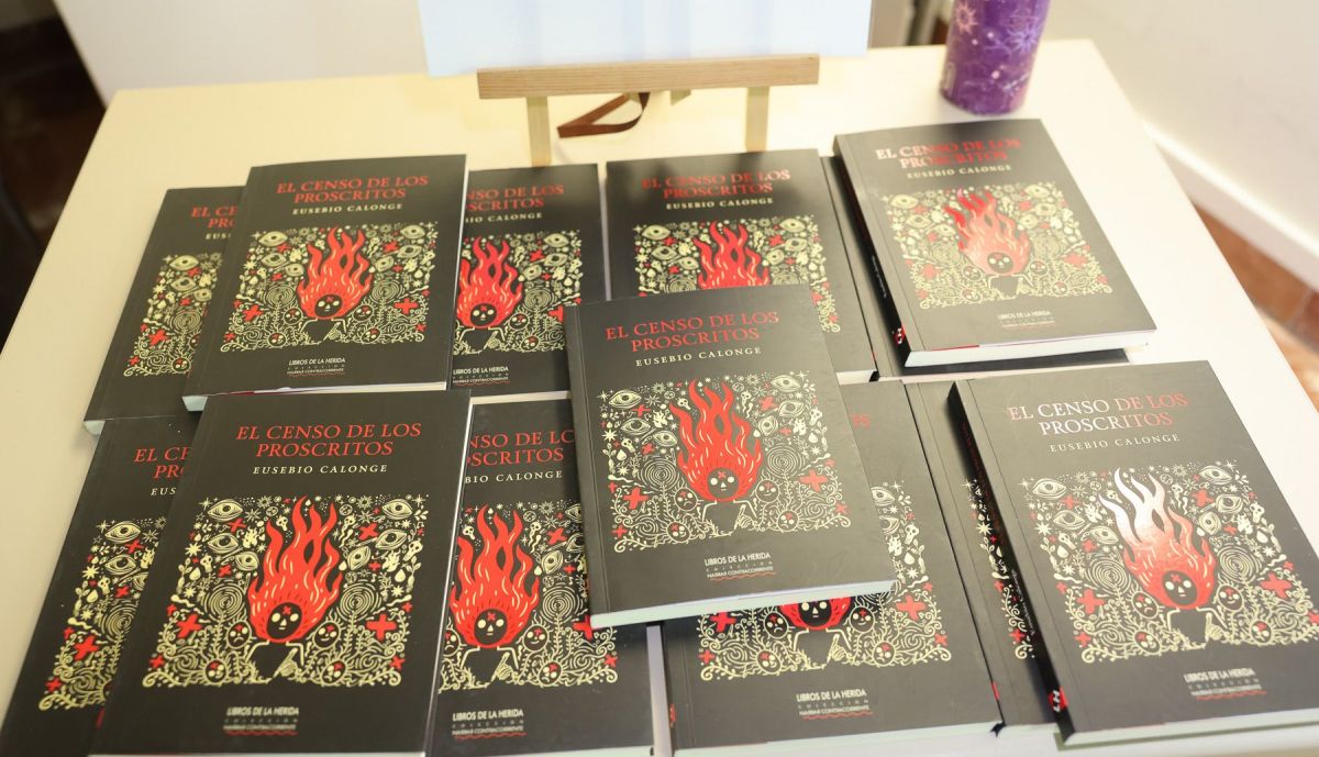 Eusebio Calonge , presentacion libro El censo de los proscritos  1