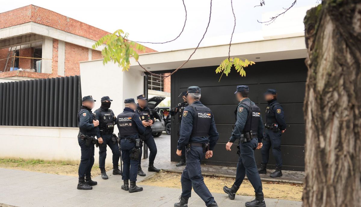 operacion policial UIP Policia Nacional avenida Cruz Roja Jerez antidroga