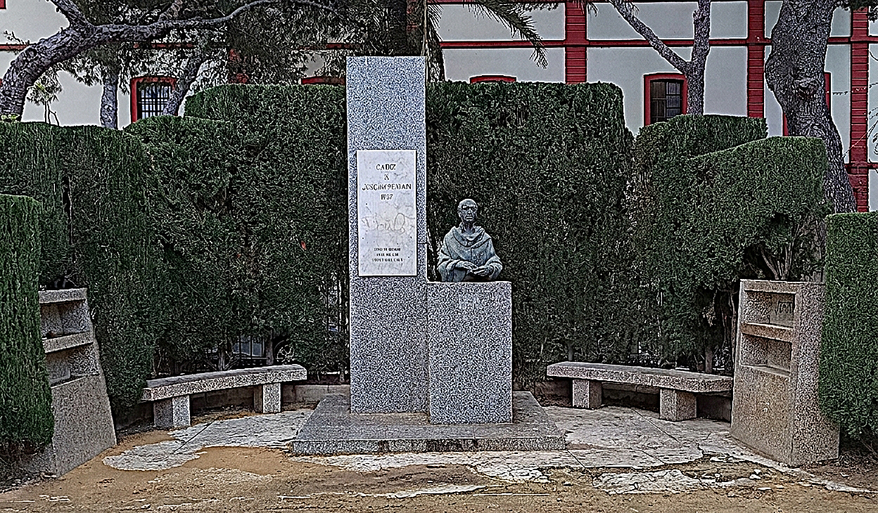 Monumento a José María Pemán, vista general.