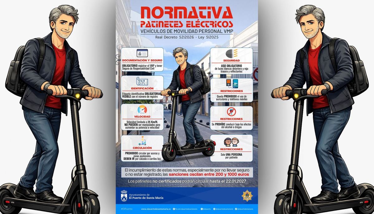art 27805 016 la policia local inicia una campana informativa sobre la nueva normativa de patinetes electricos