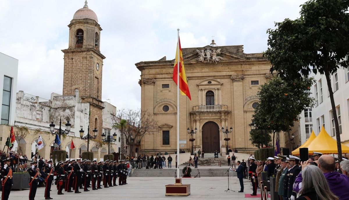 Acto conmemorativo en la Batalla de Chiclana.