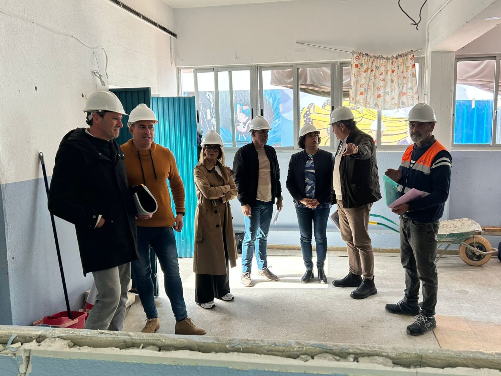 La visita al nuevo comedor del Albaicín.