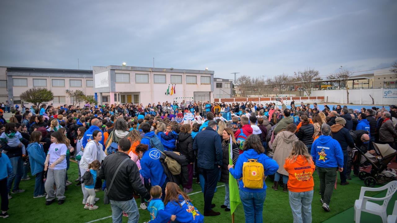 Un momento de las Olimpiadas Escolares de la Escuela Pública de Cádiz.