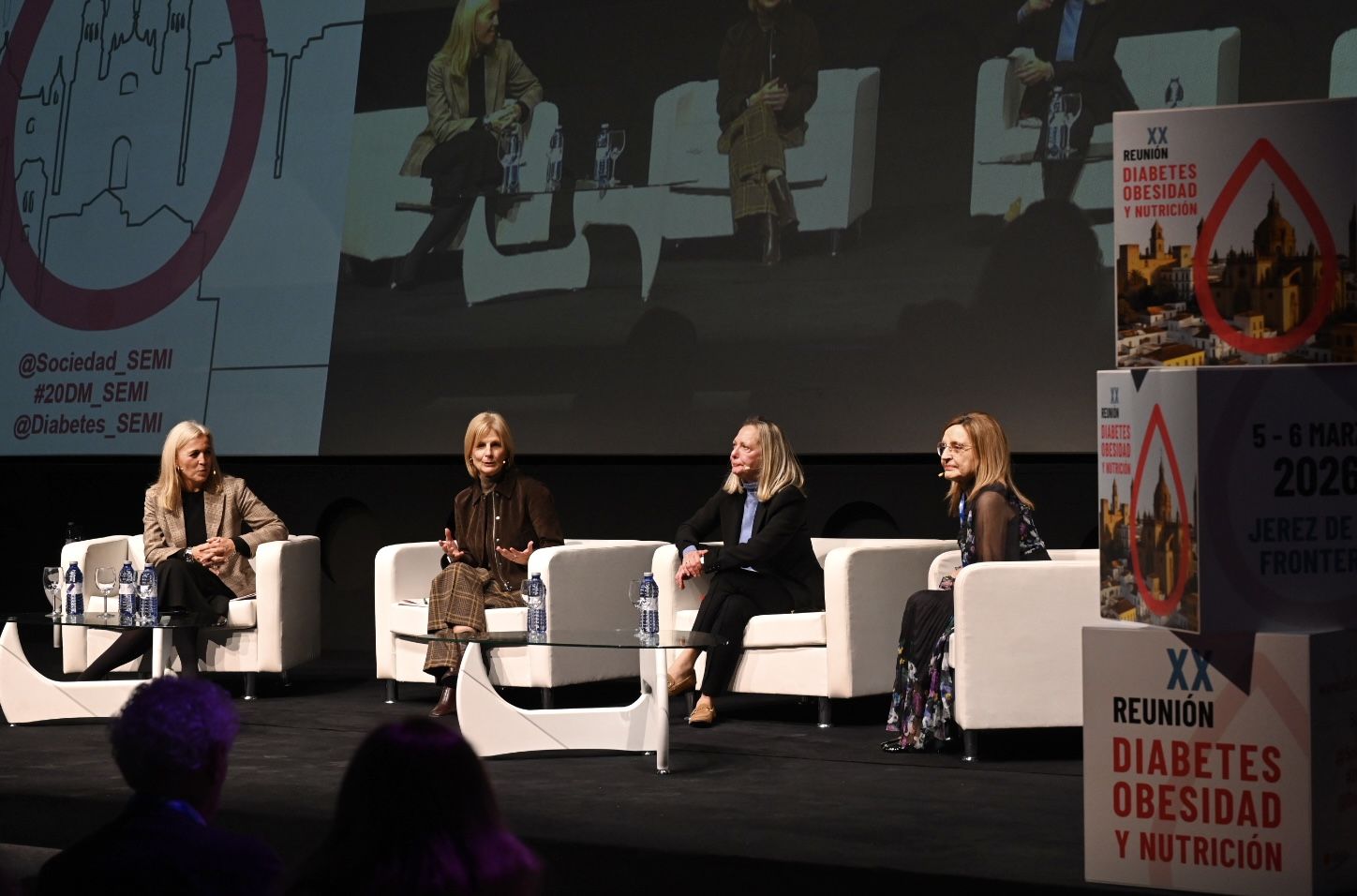 La alcaldesa de Jerez, María José García-Pelayo, inaugura la XX Reunión de Diabetes, Obesidad y Nutrición.