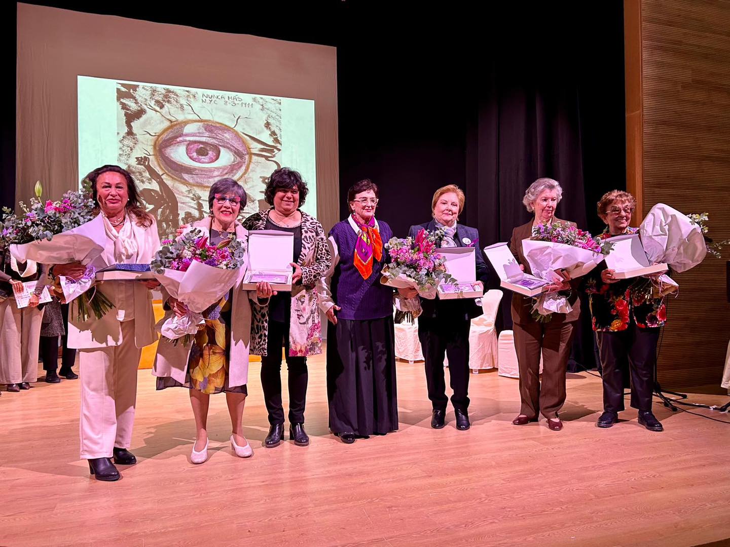 Homenaje por el 8M en Sanlúcar.