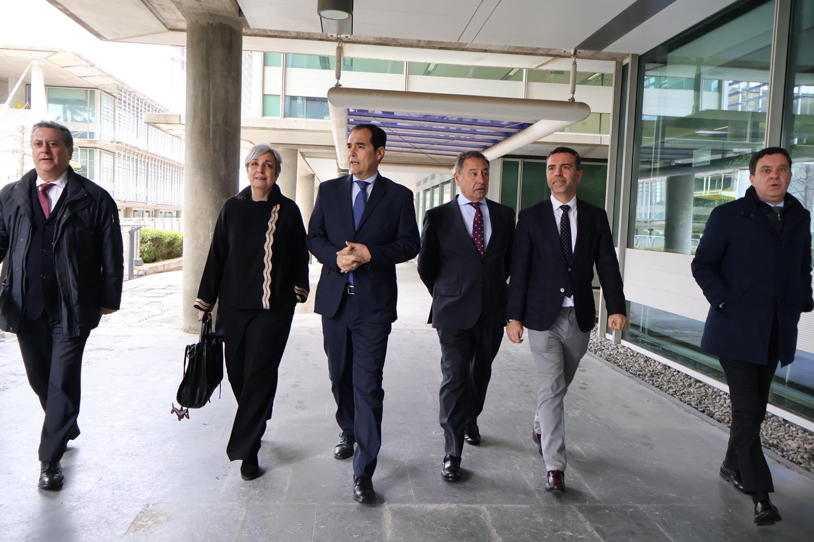 Un momento de la presentación del proyecto.