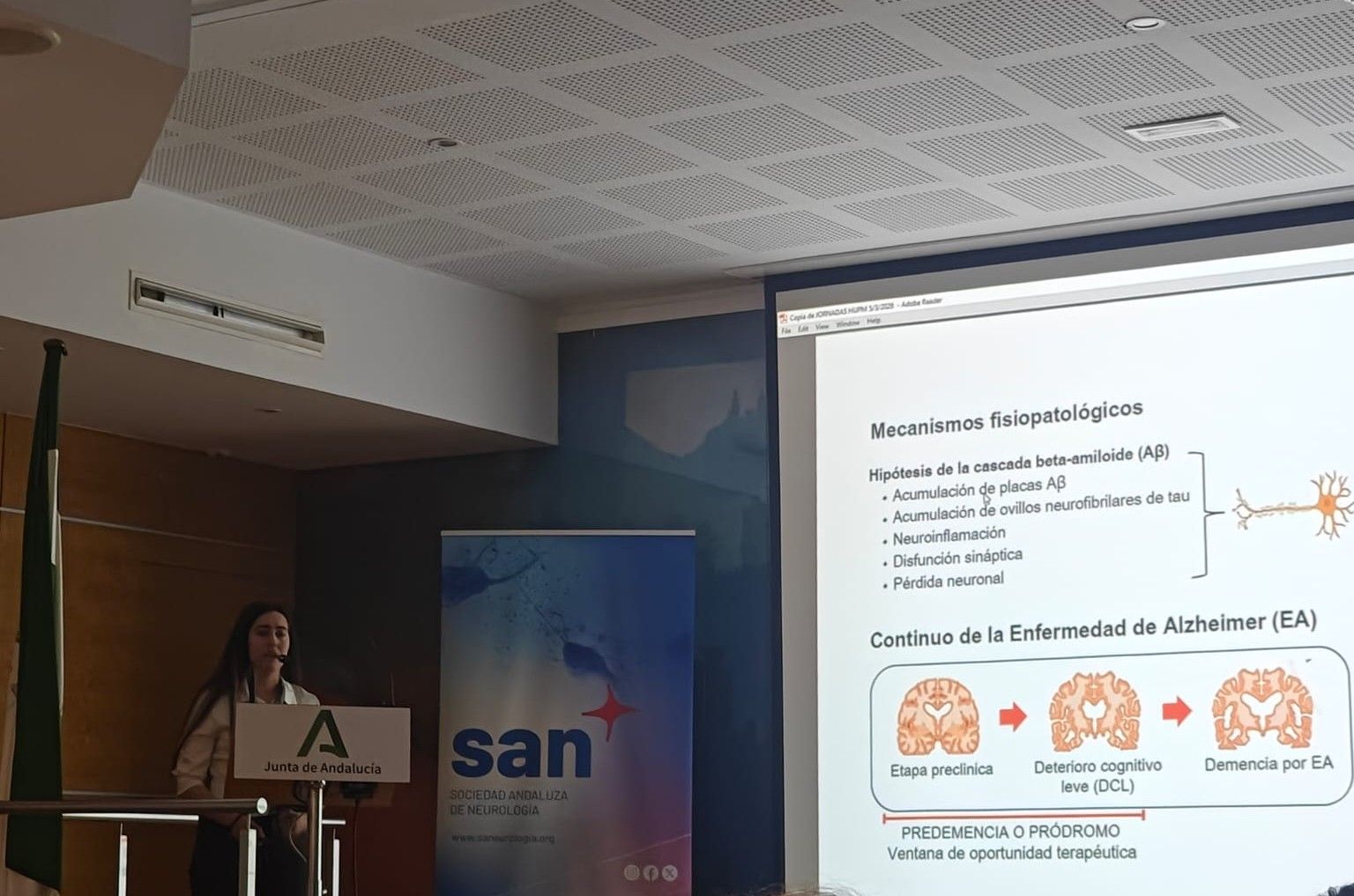 Las jornadas de neuropsicología del Puerta del Mar.