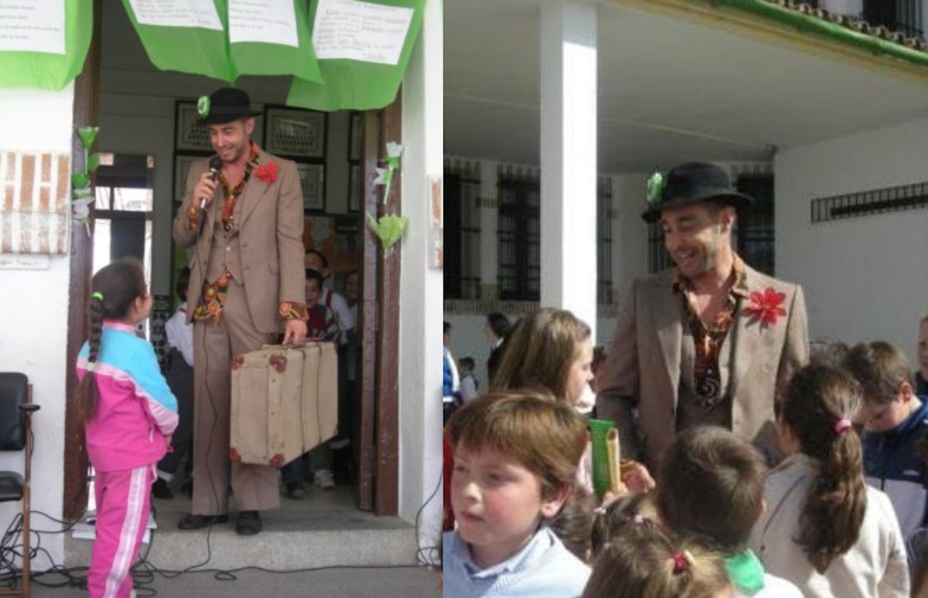 Último maestro de Educación Primaria del Colegio Quercus de Azuel.